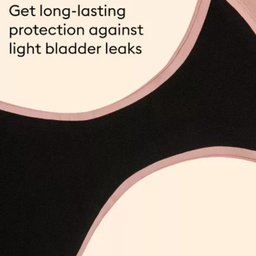 DEAL!!  THINX Reusable Bladder Leak Underwear , Rose High Waist S, 🆕